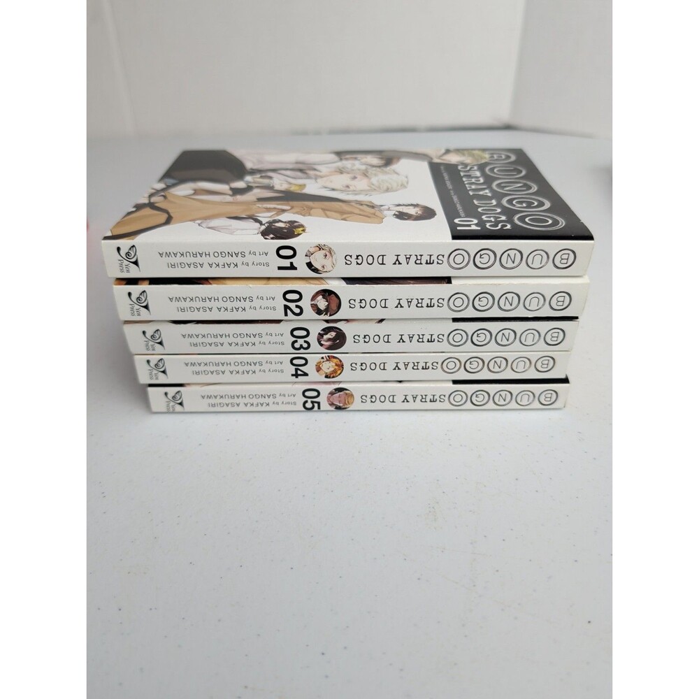 Bungo Stray Dogs : Vol 1-5 Manga Novels